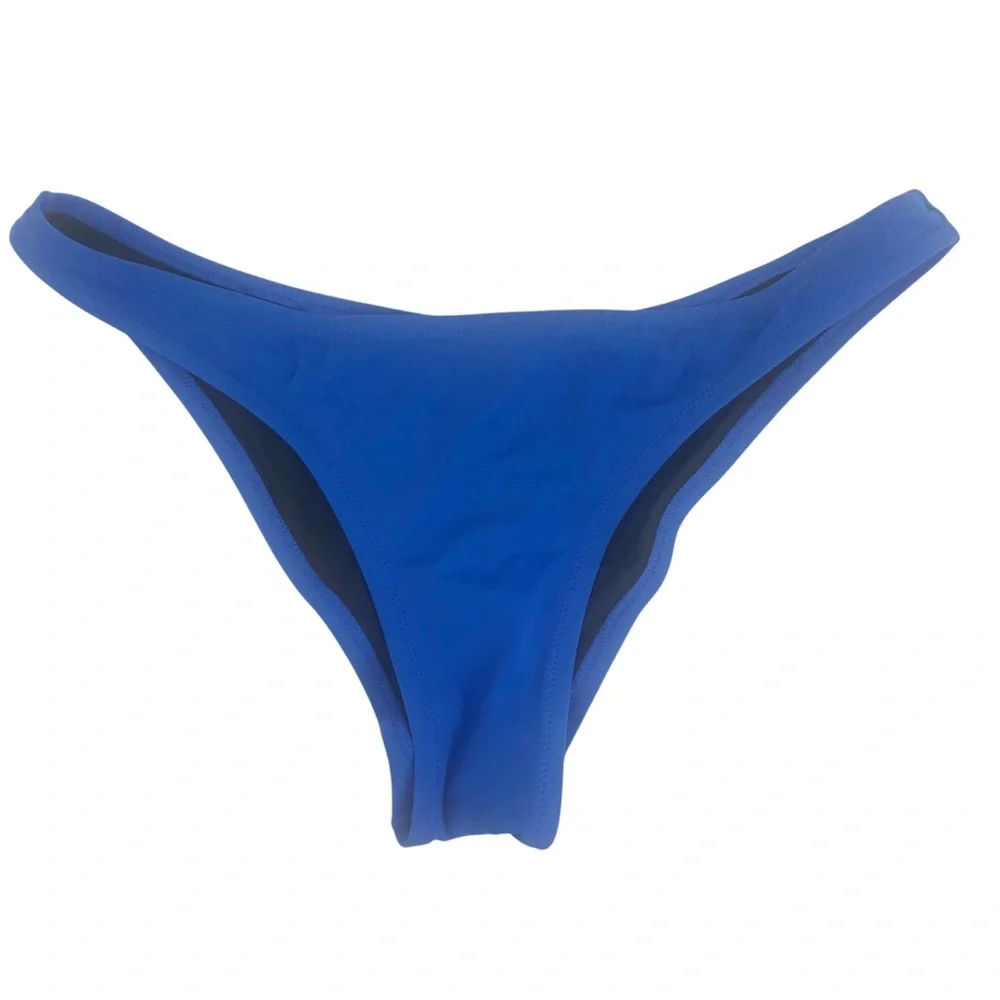 Victoria’s Secret Zuma Itsy Back Ruched Swim Bikini Bottom Blue‎ XL